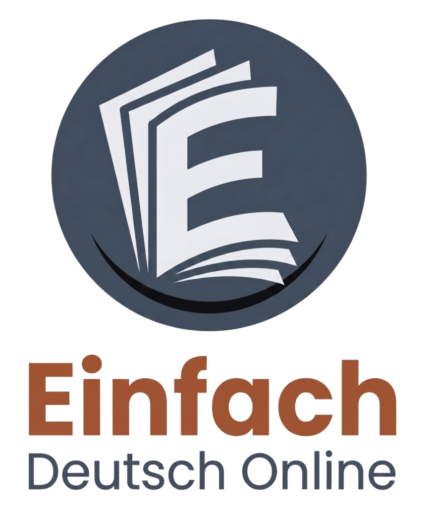 Einfach Deutsch Online - Λογότυπο Φροντιστηρίου για Online Μαθήματα Γερμανικών